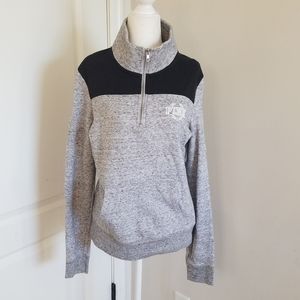 Victoria's Secret Pink 3/4 zip sweatshirt